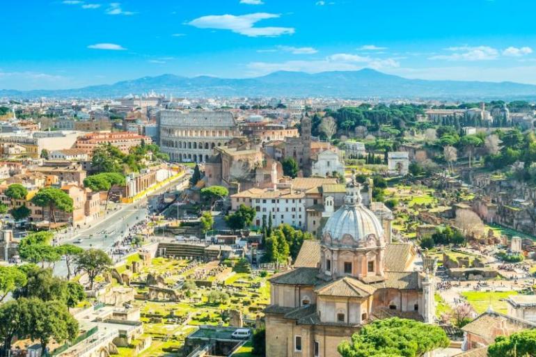 Rome, Florence, Venice by train in 4* hotel